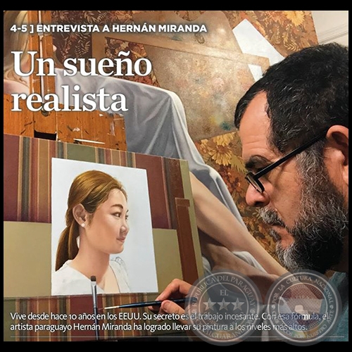 Soy un adicto al trabajo - Entrevista al artista Hernn Miranda - Domingo 10 de Julio de 2016